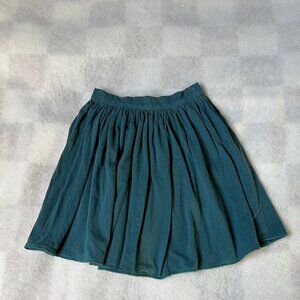 American Apparel Forest Green Jersey Full Skirt – Size XS